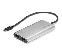 StarTech Adaptateur Thunderbolt 3 vers double HDMI TB32HD24K60 – 4K 60 Hz – Windows/Mac – 28,4 m