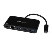 StarTech.com Adaptateur USB-C vers Gigabit Ethernet avec hub USB 3.0 à 3 ports et USB Power Delivery