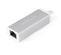 StarTech.com Adaptateur réseau USB-C vers RJ45 Gigabit Ethernet - M/F - Argent
