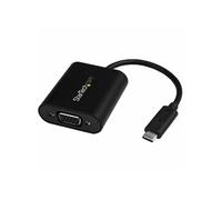 StarTech Adaptateur USB-C vers VGA avec switch pour mode Présentateur - Convertisseur USB Type-C vers HD15 - 1920x1200 - Adaptateur vidéo externe -