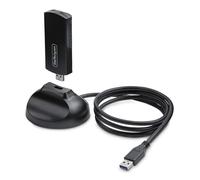 StarTech.com Wi-Fi 6E USB Adapter/Dongle, For Desktop/Laptop PC, Wireless NIC w/Foldable Antenna, WiFi Adapter Supports 802.11 b/g/n/ac/ax, 2.4/5/6 GHz Network Compatible - Adaptateur réseau -...
