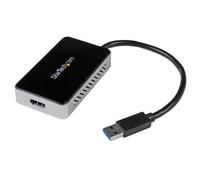 Startech Adaptateur vidéo multi-écrans USB 3.0 vers HDMI - Carte graphique externe avec hub USB à 1 port - M/F - 1920x1200 / 1080p - Station d'accueil - USB 3.0 - HDMI - Conformité TAA - pour P/N: HDD