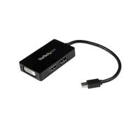StarTech Adaptateur Mini DisplayPort MDP2DPDVHD – 3-en-1 DVI/DisplayPort/HDMI – Noir