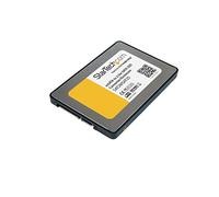 StarTech Boîtier adaptateur SSD SATA vers mSATA 2,5 pouces, Mini PCIe SATA | Convertisseur Mini SATA, Intercommunication données et alimentation, Aluminium et plastique