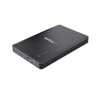 StarTech.com Boîtier SSD M.2 NVMe Thunderbolt 3 à 4 Baies - Boîtier Disque Dur Externe 1 DisplayPort vidéo et 2 Ports TB3 Downstream - Boîtier pour