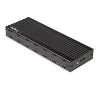 StarTech Boîtier SSD M.2 NVMe, USB-C 10Gbps, 1Go/s, Aluminium (M2E1BMU31C) | USB 3.1 Type-C, Thunderbolt 3, UASP, PCIe 3.0, Externe, Sans pilote