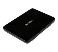 Startech Boîtier USB 3.1 (10 Gb/s) sans outil pour disque dur SATA de 2,5" - Boîtier HDD / SSD SATA portable avec USB-C - Boitier externe - 2.5" - SATA 6Gb/s - USB 3.1 (Gen 2) - noir
