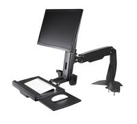 StarTech.com Support de bureau debout pour écran, clavier et souris (ARMSTSCP1) kit de montage - pour moniteur/clavier