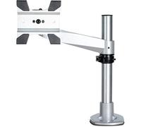 StarTech Bras de Bureau pour Écran 49", 14kg, Aluminium (ARMPIVOTB2) | Support d'écran unique VESA, Articulé, UHD, Pince ou œillet, Compatible Apple