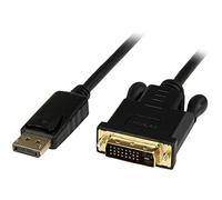 StarTech Câble adaptateur DisplayPort vers DVI-D actif 91 cm 1920x1200 Noir