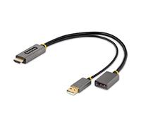 StarTech Adaptateur HDMI vers DisplayPort 30 cm actif 4K 60Hz HDMI 2.0 vers DP 1.2