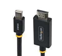 StarTech Câble adaptateur Mini DisplayPort vers HDMI 2.0 2 m 4K60Hz HBR3 HDCP 2.3 actif noir