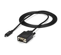StarTech Câble Actif USB-C vers VGA 2m, 1920x1200, 1080p (CDP2VGAMM2MB)