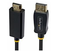 Startech - Câble adaptateur - DisplayPort mâle pour HDMI mâle - 4.5 m - noir - support pour 4K60Hz, Unidirectionnel, actif