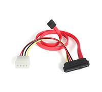 StarTech Câble Adaptateur SAS SFF-8482 vers SATA - LP4 46cm (SAS729PW18) | Alimentation LP4, 29 broches, Câble de rechange économique, Garantie à vie