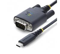 StarTech Câble Adaptateur Série Null Modem USB-C de 2m, Rétention COM