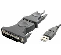 STARTECH - Câble Adaptateur Série USB vers RS232 DB9/DB25 - Mâle à Mâle
