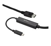 Startech.com câble adaptateur usb-c vers displayport 4k 60 hz de 3 m -
