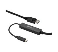 Startech.com câble adaptateur usb-c vers displayport 4k 60 hz de 3 m -