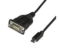 StarTech Câble adaptateur USB‑C vers série DB9 RS232 ICUSB232PROC – rétention COM – 40 cm