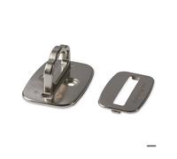 StarTech.com Fente de verrouillage de sécurité pour ordinateur portable - Acier - Large plaque d'ancrage pour antivol a verrou (LTANCHORL) - ancrage de verrou