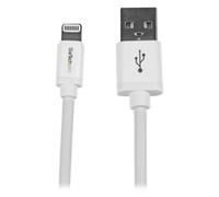 StarTech.com Câble Apple Lightning vers USB pour iPhone, iPod, iPad - 2 m Blanc