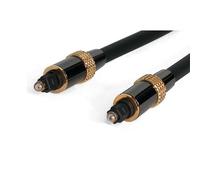 StarTech Câble Audio Optique Numérique Premium 6m, M/M (TOSLINK20) | Toslink SPDIF, Transfert audio numérique haute qualité