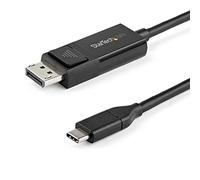 StarTech.com Câble USB Type-C vers DisplayPort 1.2 (bidirectionnel) - 1m - Adaptateur USB-C à DP