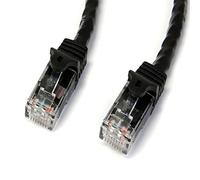 StarTech Câble réseau Cat6 UTP Gigabit 1 m RJ45 M/M Anti-accroc Noir