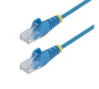 StarTech Câble réseau Ethernet RJ45 Cat6 N6PAT150CMBLS 1,5 m Slim UTP Bleu sans crochet