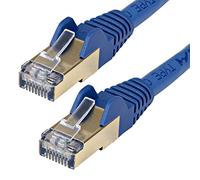 StarTech Câble CAT6a 5m RJ45 Blindé 10GbE Bleu (6ASPAT5MBL)
