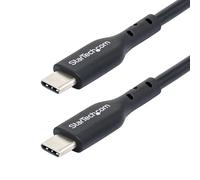 StarTech Câble de charge USB-C 4 m – 60W (3A) PD, USB 2.0, gaine TPE, noir