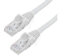 StarTech Câble de raccordement sans accroc UTP Cat 6 Blanc 15 m (Import Royaume Uni)