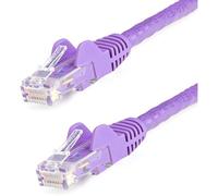 StarTech Câble de raccordement sans accroc UTP Cat 6 Violet 3 m (Import Royaume Uni)
