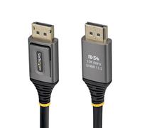 StarTech Câble DisplayPort 2.1 de 3m, Câble DisplayPort DP54 Certifié VESA, 8K 60Hz Non Compressé, 8K 144 Hz/4K 240Hz avec DSC 1.2a, Câble d'Écran DP 2.1