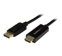 StarTech.com Câble DisplayPort vers HDMI 2m - 4K 30Hz - Adaptateur DP vers HDMI - Convertisseur pour Moniteur DP 1.2 à HDMI - Connecteur DP à Verrouillage - Cordon Passif DP vers HDMI