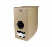 StarTech.com 1000 ft Bulk Roll of Black CMR Cat6 Solid UTP Riser Cable - Cat 6 Riser Cable - Cat.6 CMR Ethernet Cable - 23 AWG - Black (WIR6CMRBK) - Câble en vrac - 304.9 m - UTP - CAT 6 -...