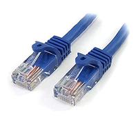 StarTech Câble Ethernet 45PAT5MBL Cat5e UTP RJ45 5 m Bleu