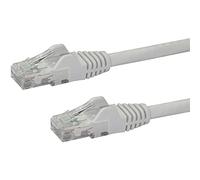 StarTech Câble Ethernet RJ45 CAT6 N6PATCH100WH 30,5 m UTP 10GbE 100W PoE Blanc anti-accrochage testé