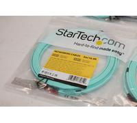 StarTech Câble fibre optique Aqua OM4 duplex LC/UPC‑LC/UPC 50/125µm 5 m 100G