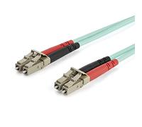 StarTech Câble Fibre OM3 7m, LC vers LC, Duplex 100G, LSZH (A50FBLCLC7) | Multimode 50/125µm, Zipcord, LSZH, UPC <0.3dB, LOMMF/VCSEL, Cordon patch