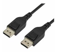 StarTech Câble Fin DisplayPort 1.4 Certifié VESA 2m, 8K 60Hz, HDR, Noir
