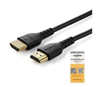 StarTech Câble HDMI RHDMM2MPW – Haute vitesse Premium avec Ethernet, 2 m, 4K 60 Hz