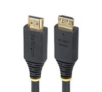 StarTech Câble HDMI Haute Vitesse de 3 m avec Connecteurs à Verrouillage, 4K60Hz/1440p 144Hz, 18 Gbps, UHD HDMI