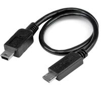 STARTECH - Câble Micro USB vers Mini USB 2.0 OTG, 0,2m