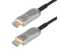 StarTech.com 50ft (15.2m) HDMI 2.1 Hybrid Active Optical Cable (AOC), CMP, Plenum Rated, 8K Ultra High Speed HDMI Fiber Optic Cable, 48Gbps, 8K 60Hz/4K 120Hz, HDR10+/FRL/TMDS/eARC - CMP In Wall HDMI 2.1/2.0 Cord (8K-A-50F-HDMI-CABLE) - câble HDMI - 15.2 m