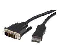 StarTech Câble passif DisplayPort vers DVI-D, 3m, 1920x1200 (DP2DVIMM10) | Câble adaptateur convertisseur, DP 1.2 vers DVI-D, Single Link, 1080p, Mâle/Mâle