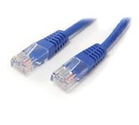 StarTech.com CDL Micro M45PATCH100B Câble patch Cat5e avec connecteurs RJ45 moulés Bleu 30,5 m