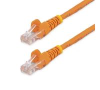 StarTech Câble réseau Cat5e sans crochet de 50 cm - Orange