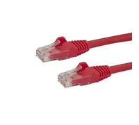 StarTech.com Câble réseau Cat6 Gigabit UTP sans crochet de 2m - Cordon Ethernet RJ45 anti-accroc - M/M - Blanc